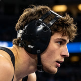 Geyi Wrestling Headgear with chin Pad Black(Adult&Youth)