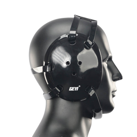 Geyi Wrestling Headgear with chin Pad Black(Adult&Youth)