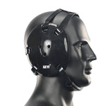 Geyi Wrestling Headgear with chin Pad Black(Adult&Youth)