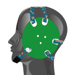 Geyi Wrestling Headgear with chin Pad Dark Green(Adult)