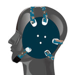 Geyi Wrestling Headgear with chin Pad Navy(Adult&Youth)