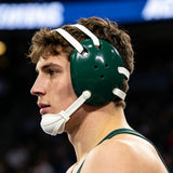 Geyi Wrestling Headgear with chin cup Dark Green(Adult)