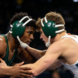 Geyi Wrestling Headgear with chin cup Dark Green(Adult)