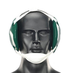 Geyi Wrestling Headgear with chin cup Dark Green(Adult)