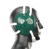 Geyi Wrestling Headgear with chin Pad Dark Green(Adult)