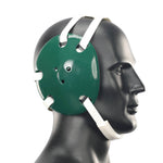 Geyi Wrestling Headgear with chin Pad Dark Green(Adult)