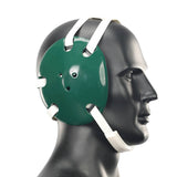 Geyi Wrestling Headgear with chin Pad Dark Green(Adult)