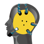 Geyi Wrestling Headgear with chin Pad Yellow(Adult&Youth)