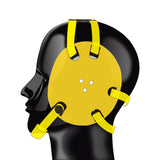 Geyi Wrestling Headgear with chin Pad Yellow(Adult&Youth)
