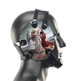 Wrestling headgear Jacob Wrestled God sticker