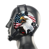 Geyi Wrestling Headgear with USA Bald Eagle Decals