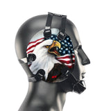 Geyi Wrestling Headgear with USA Bald Eagle Decals