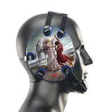 Wrestling headgear Jacob Wrestled God sticker