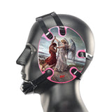 Wrestling headgear Jacob Wrestled God sticker