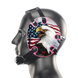 Geyi Wrestling Headgear with USA Bald Eagle Decals