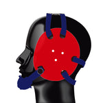 Geyi Wrestling Headgear with chin cup Red(Adult&Youth)