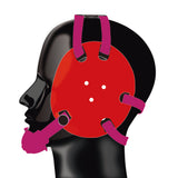 Geyi Wrestling Headgear with chin cup Red(Adult&Youth)