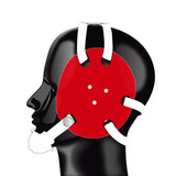Geyi Wrestling Headgear with chin cup Red(Adult&Youth)