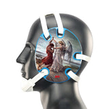 Wrestling headgear Jacob Wrestled God sticker