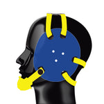 Geyi Wrestling Headgear with chin cup Royal(Adult&Youth)