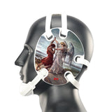 Wrestling headgear Jacob Wrestled God sticker