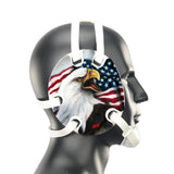 Geyi Wrestling Headgear with USA Bald Eagle Decals