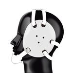 Geyi Wrestling Headgear with chin cup White(Adult&Youth)