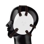 Geyi Wrestling Headgear with chin Pad White(Adult&Youth)
