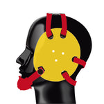 Geyi Wrestling Headgear with chin cup Yellow(Adult&Youth)