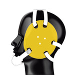 Geyi Wrestling Headgear with chin cup Yellow(Adult&Youth)