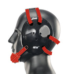 Geyi Wrestling Headgear with chin cup Black(Adult&Youth)
