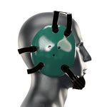 Geyi Wrestling Headgear with chin cup Dark Green(Adult)
