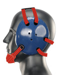 Geyi Wrestling Headgear with chin cup Navy(Adult&Youth)