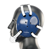 Geyi Wrestling Headgear with chin cup Navy(Adult&Youth)