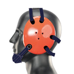 Geyi Wrestling Headgear with chin cup Orange(Adult)