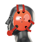 Geyi Wrestling Headgear with chin cup Orange(Adult)