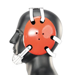 Geyi Wrestling Headgear with chin cup Orange(Adult)