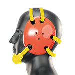 Geyi Wrestling Headgear with chin cup Orange(Adult)