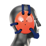 Geyi Wrestling Headgear with chin cup Orange(Adult)