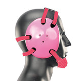 Geyi Wrestling Headgear with chin cup Pink(Adult&Youth)