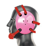 Geyi Wrestling Headgear with chin cup Pink(Adult&Youth)
