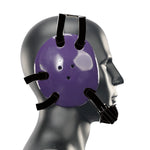Geyi Wrestling Headgear with chin cup Purple(Adult)