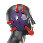Geyi Wrestling Headgear with chin cup Purple(Adult)