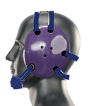 Geyi Wrestling Headgear with chin cup Purple(Adult)