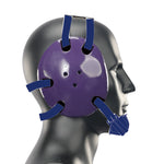 Geyi Wrestling Headgear with chin cup Purple(Adult)