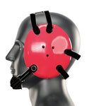 Geyi Wrestling Headgear with chin cup Red(Adult&Youth)