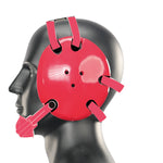 Geyi Wrestling Headgear with chin cup Red(Adult&Youth)