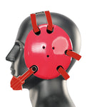 Geyi Wrestling Headgear with chin cup Red(Adult&Youth)
