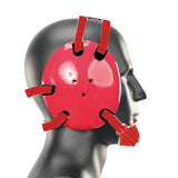 Geyi Wrestling Headgear with chin cup Red(Adult&Youth)