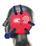 Geyi Wrestling Headgear with chin cup Red(Adult&Youth)
